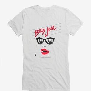 Unisex White Billy Joel Uptown Girl Graphic Tee